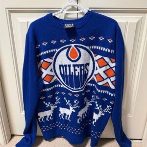 Edmonton Oilers Christmas Sweater